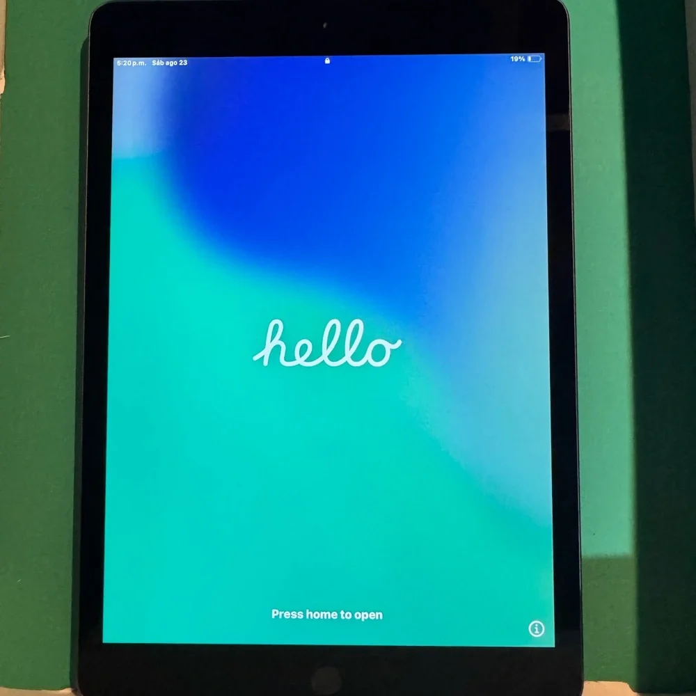Apple Gray Tablet with Touch ID